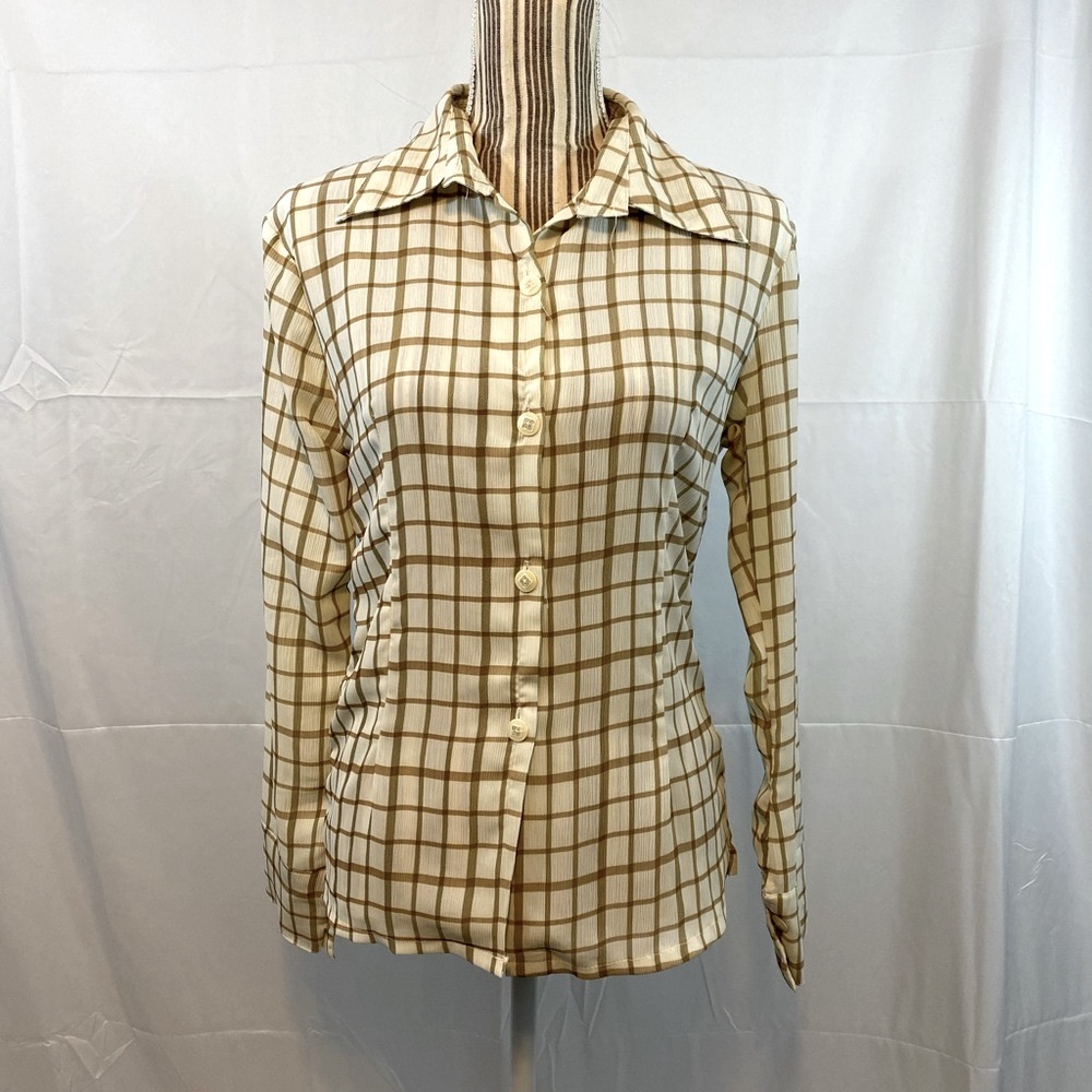 Lilly Collection button down shirt long sleeve